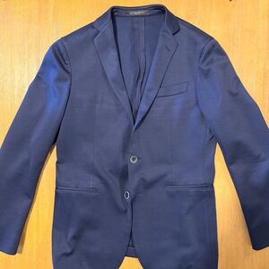 John Varvatos Knit Blue Blazer size 36R
